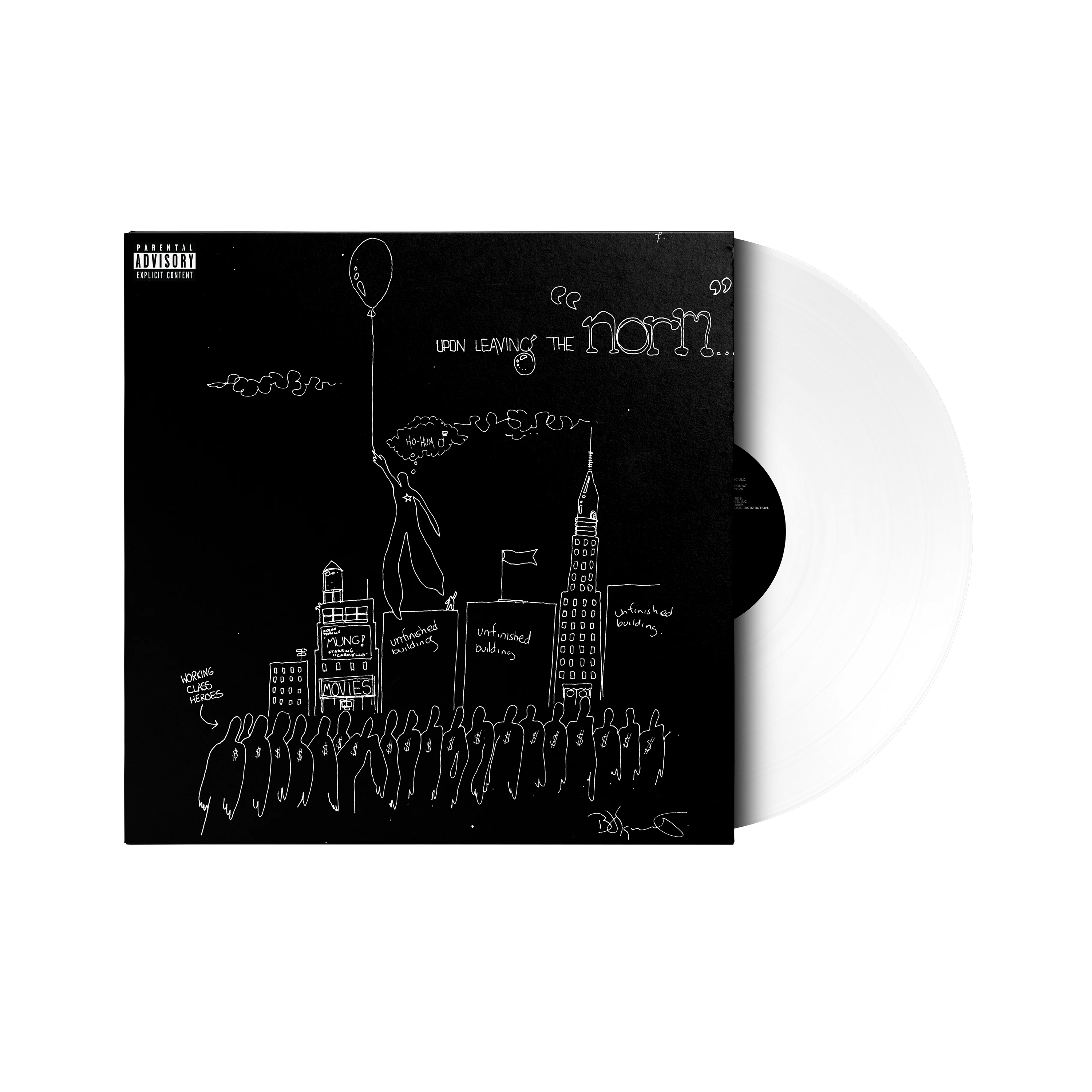 The Weeknd x Basquiat 'Hurry Up Tomorrow' Collector's Edition Vinyl FRONT