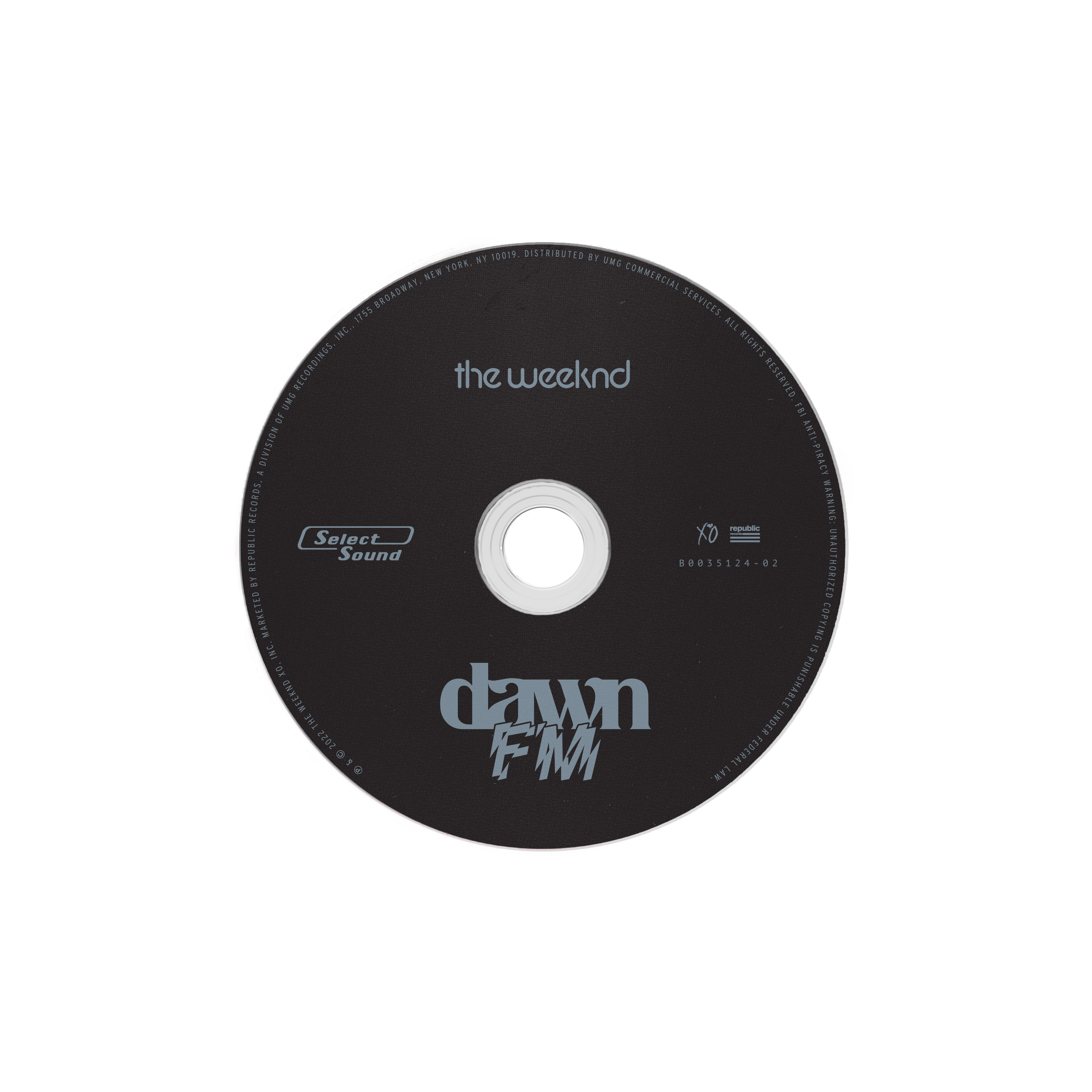 DAWN FM (EXPLICIT VERSION) CD