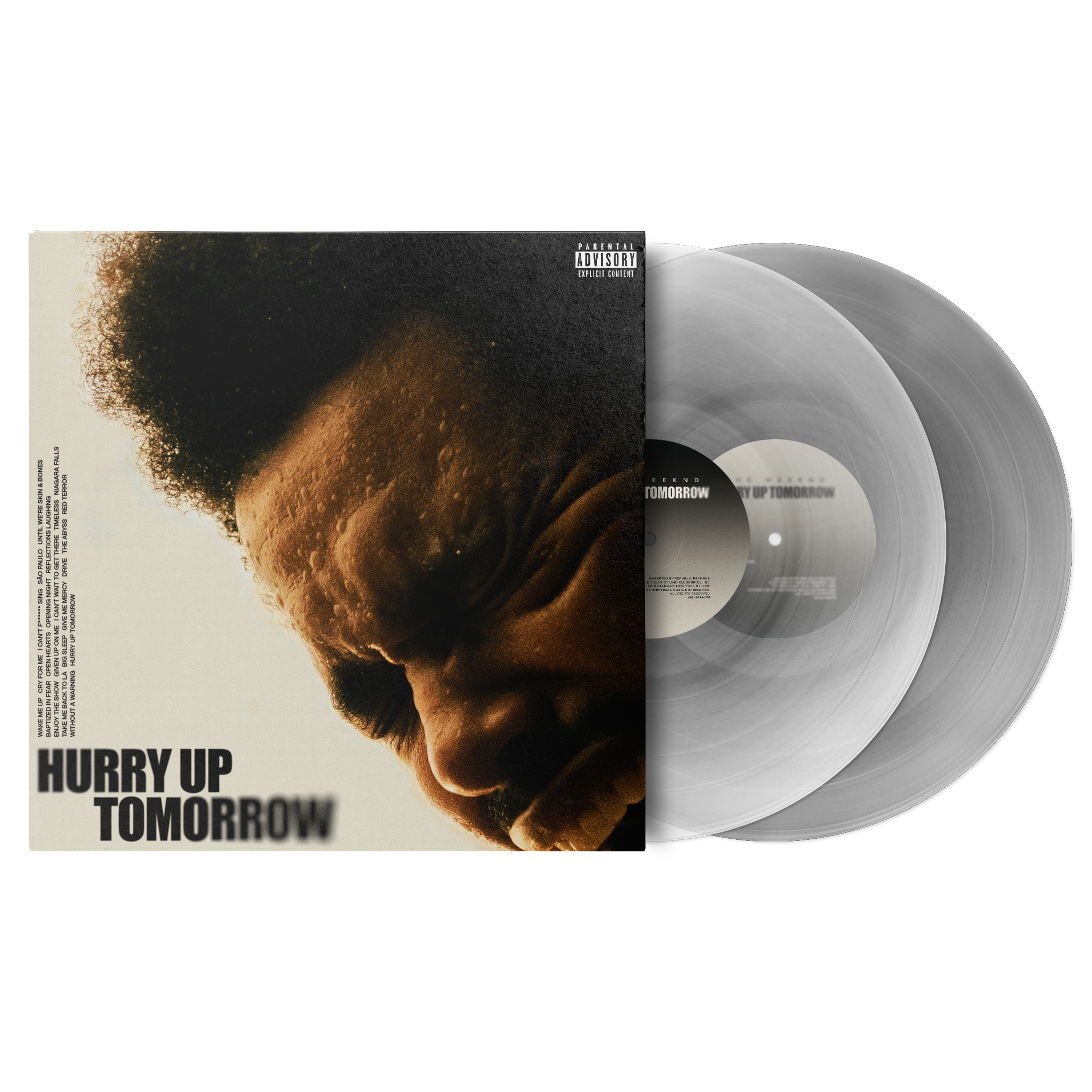 Hurry Up Tomorrow (Complete Edition) Clear Vinyl 2LP Front