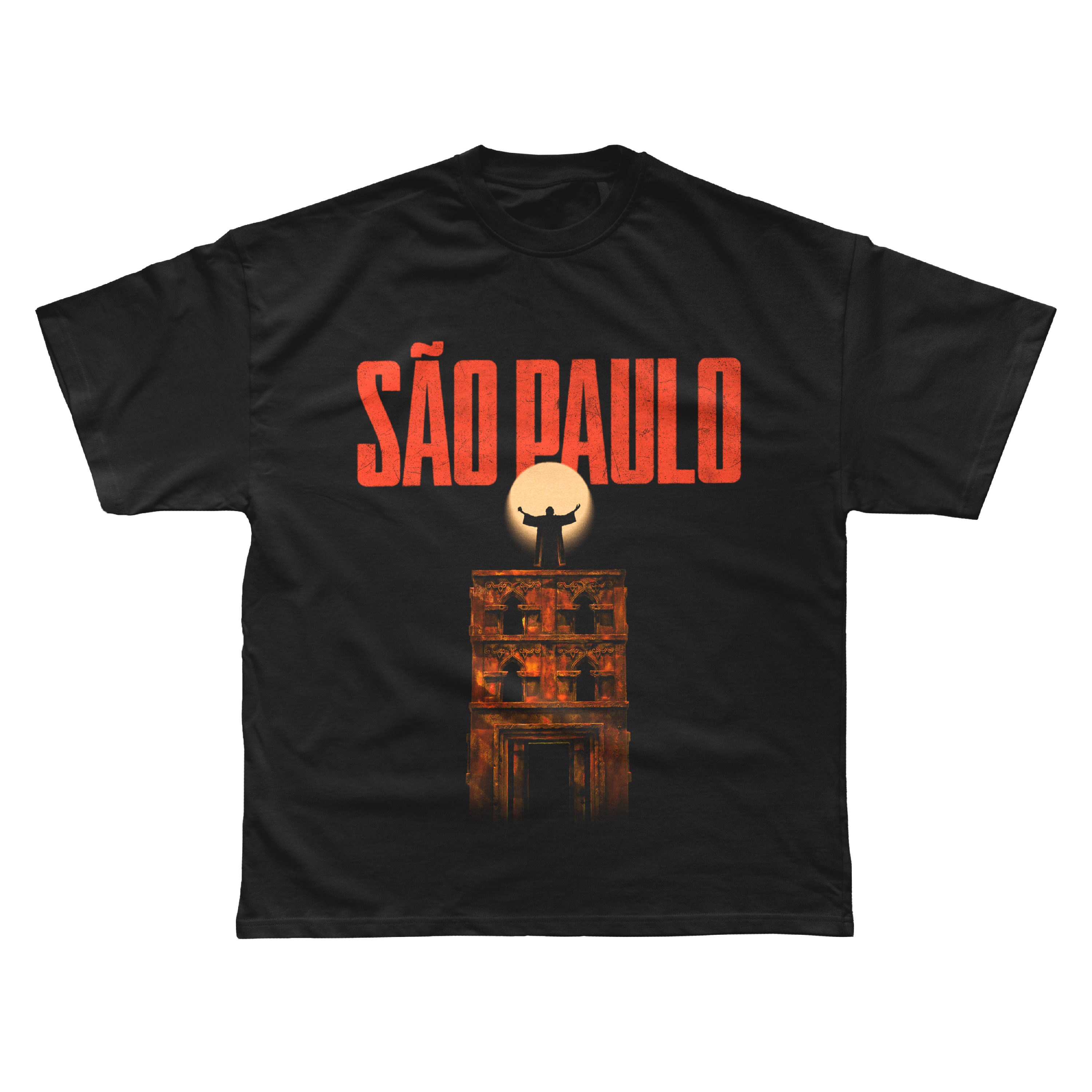 São Paulo Statue Tee Front