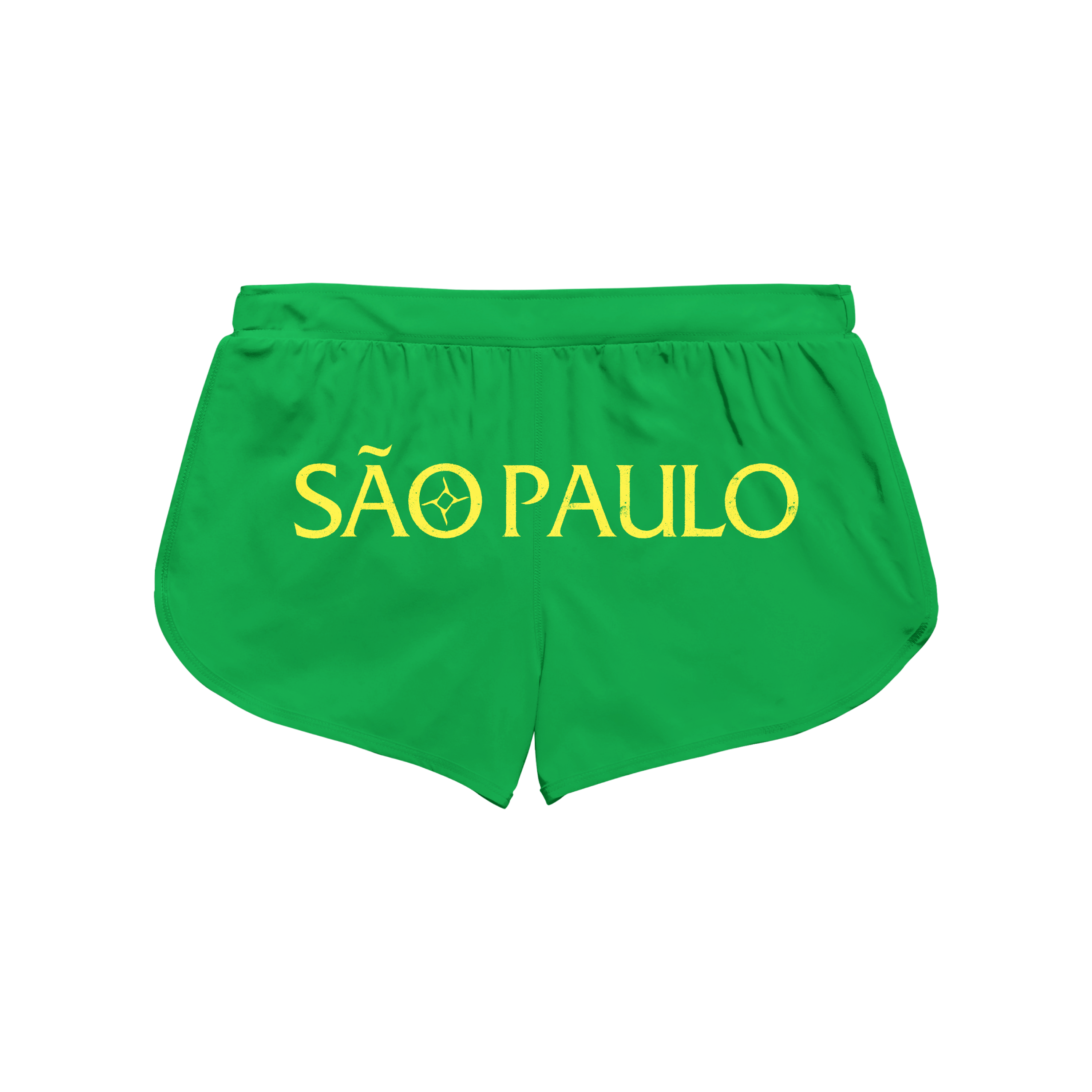 São Paulo XO Women's Rally Shorts Green Back