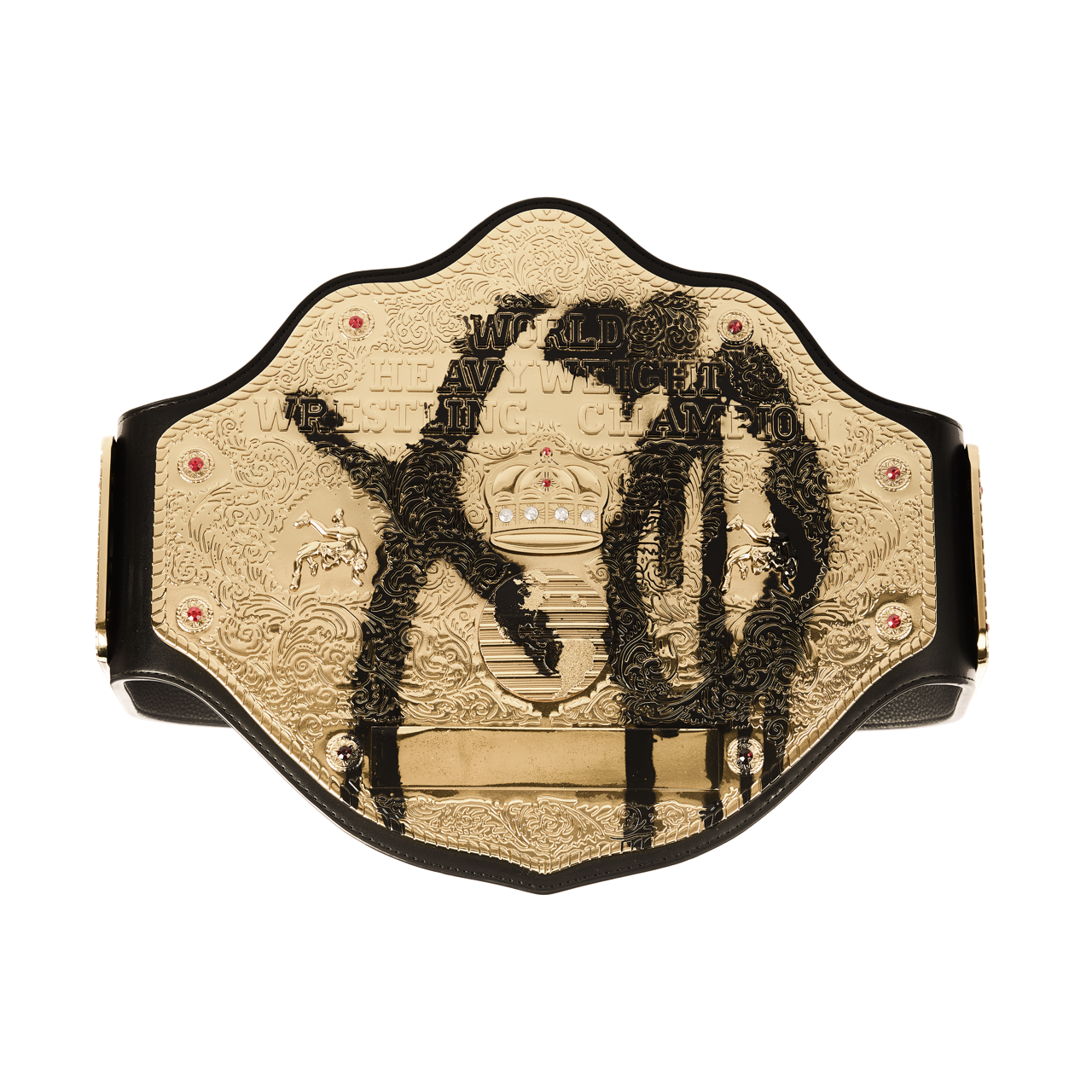 WWE X XO TITLE BELT FRONT