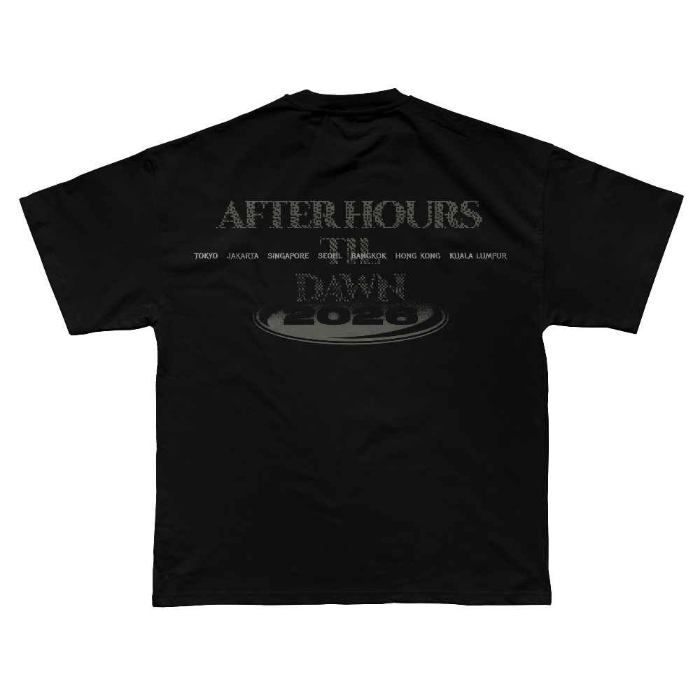 AHTD ASIA MASK TOUR TEE Back