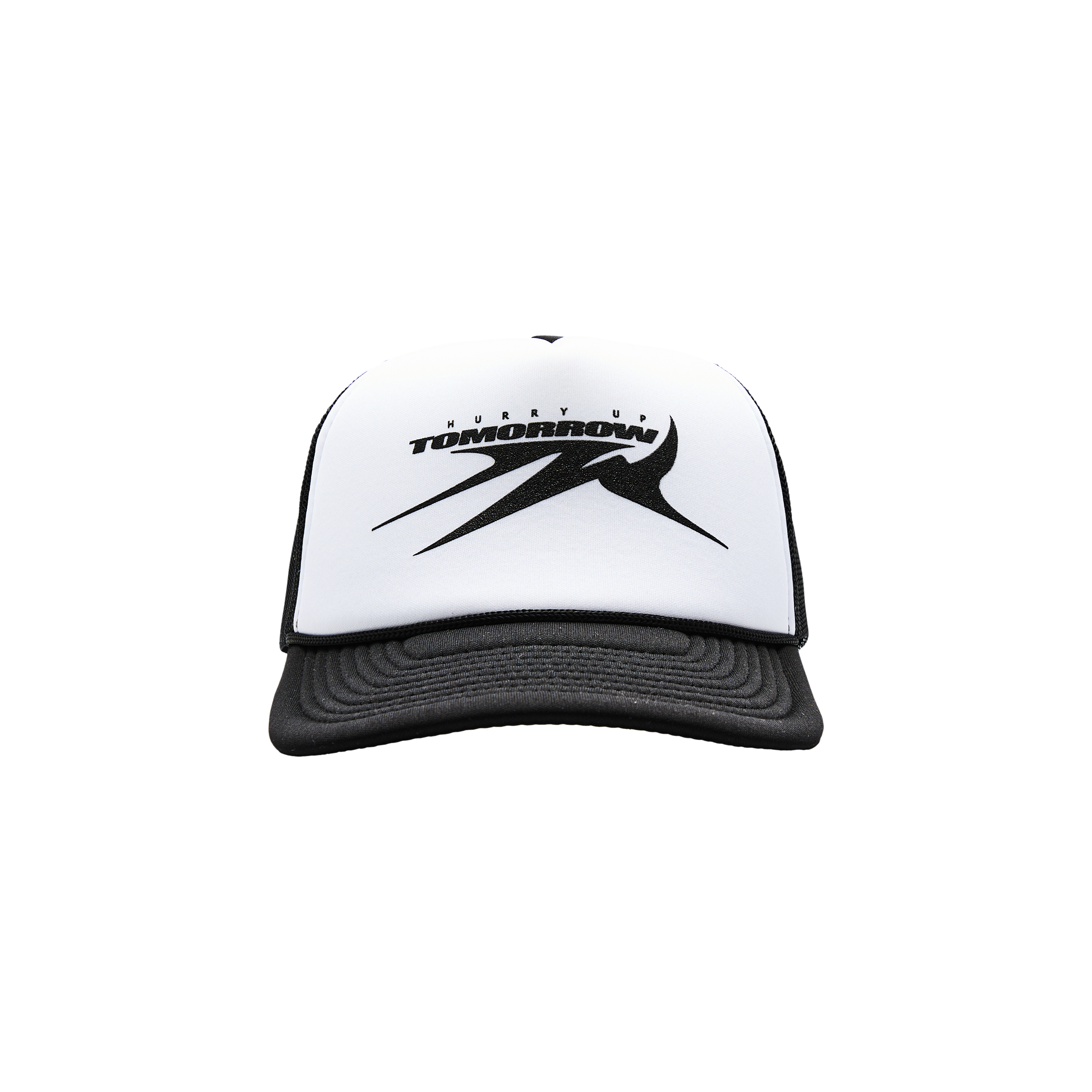 TMW White Foam Trucker Cap Front