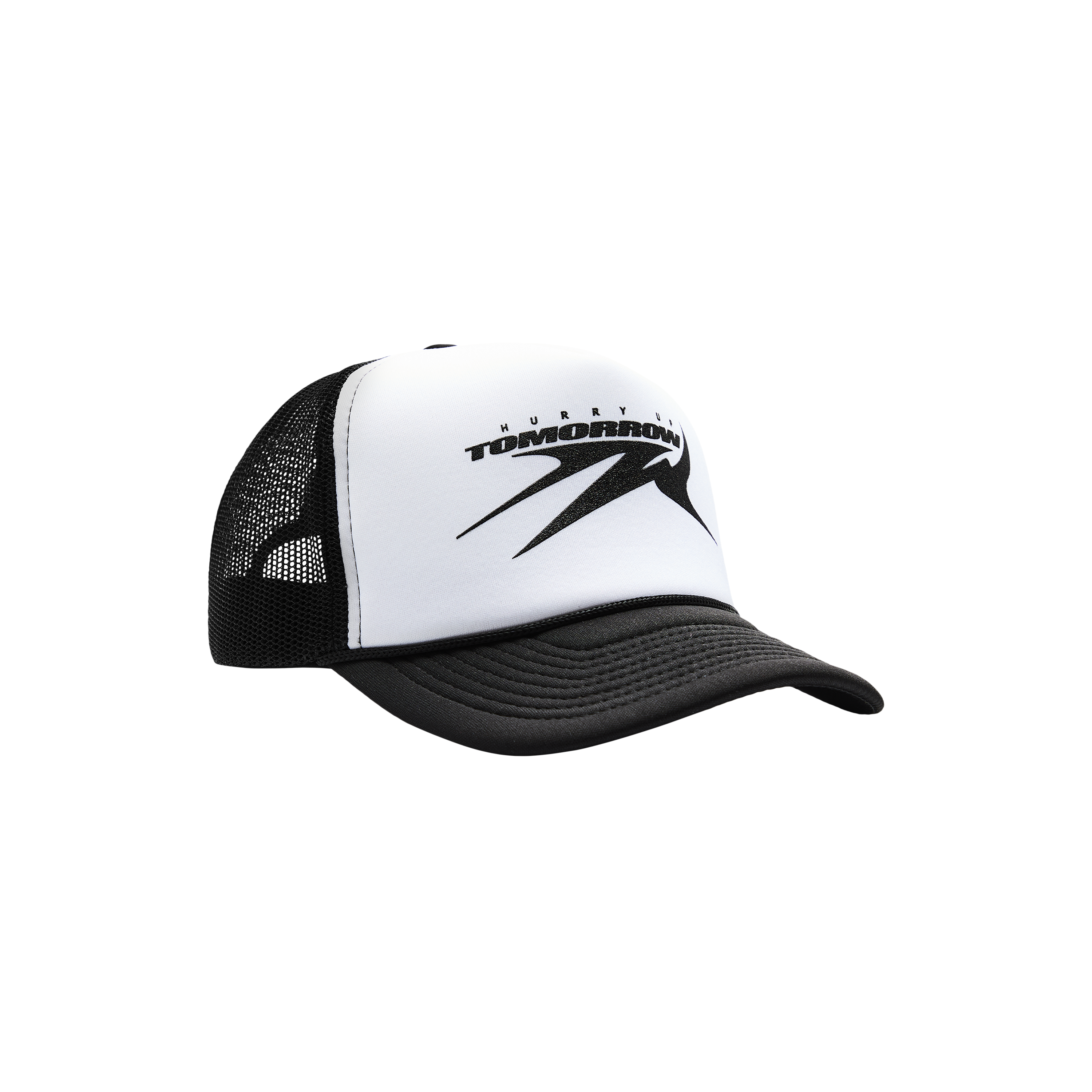 TMW White Foam Trucker Cap Right