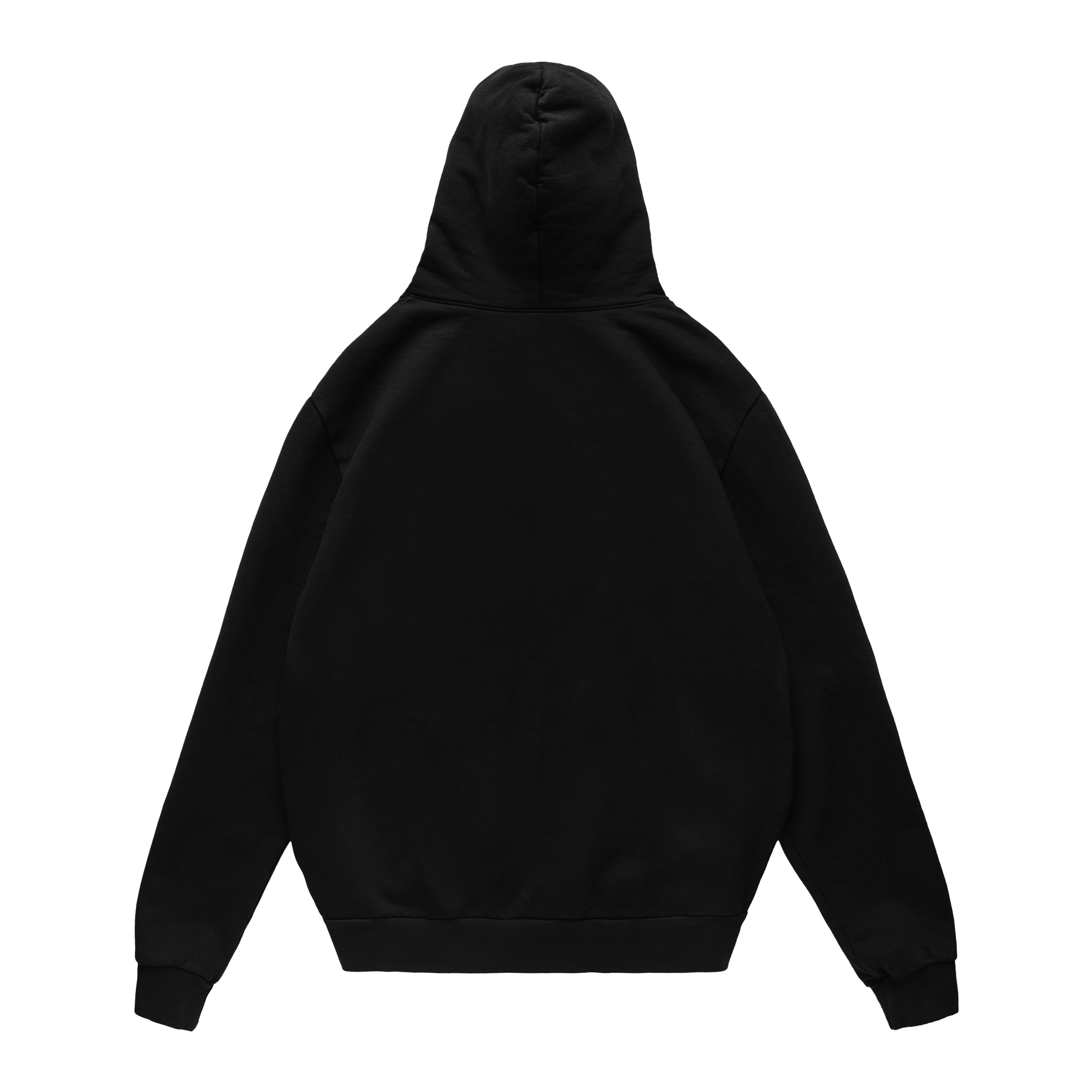 Metal Logo Heavyweight Pullover Hoodie Back