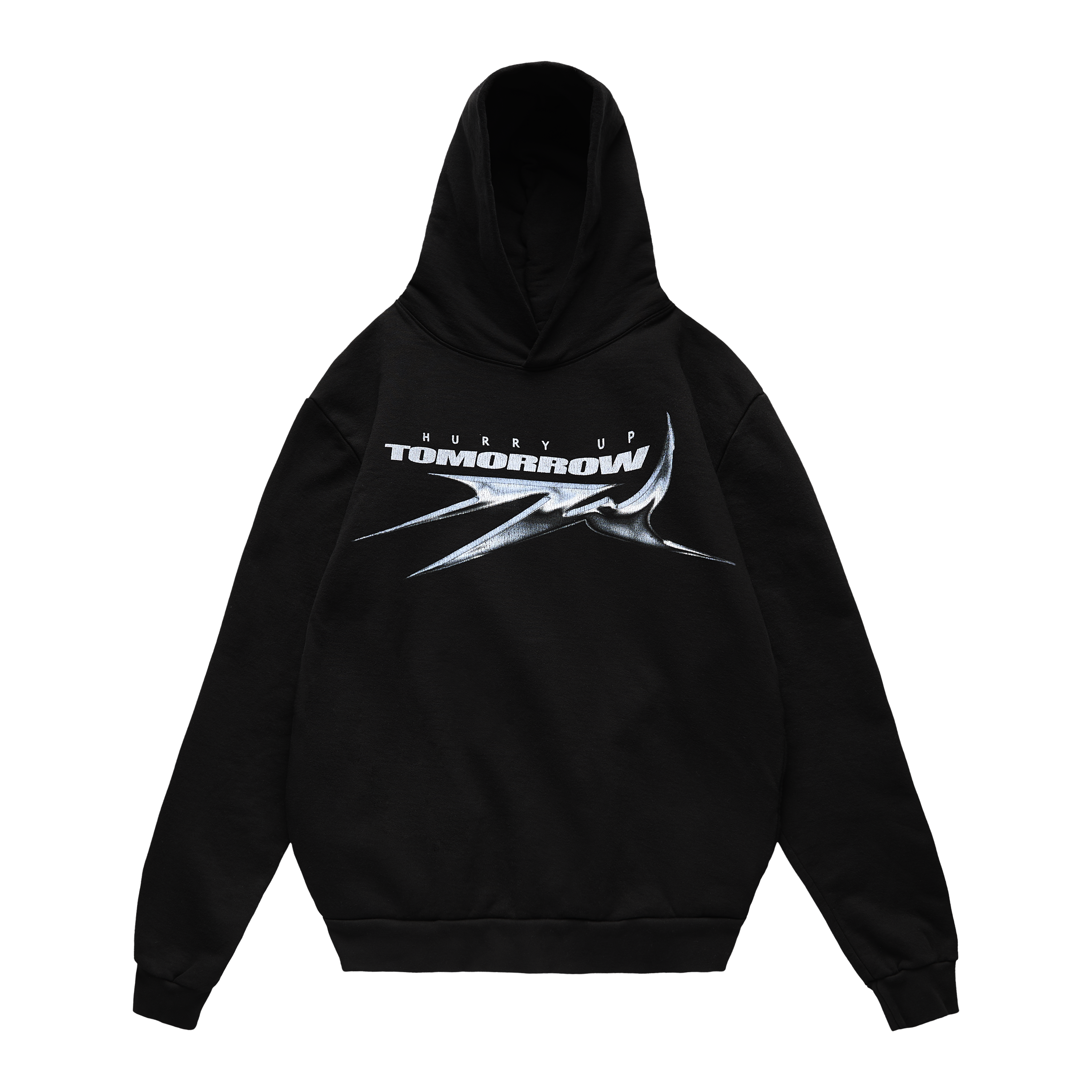 Metal Logo Heavyweight Pullover Hoodie Front