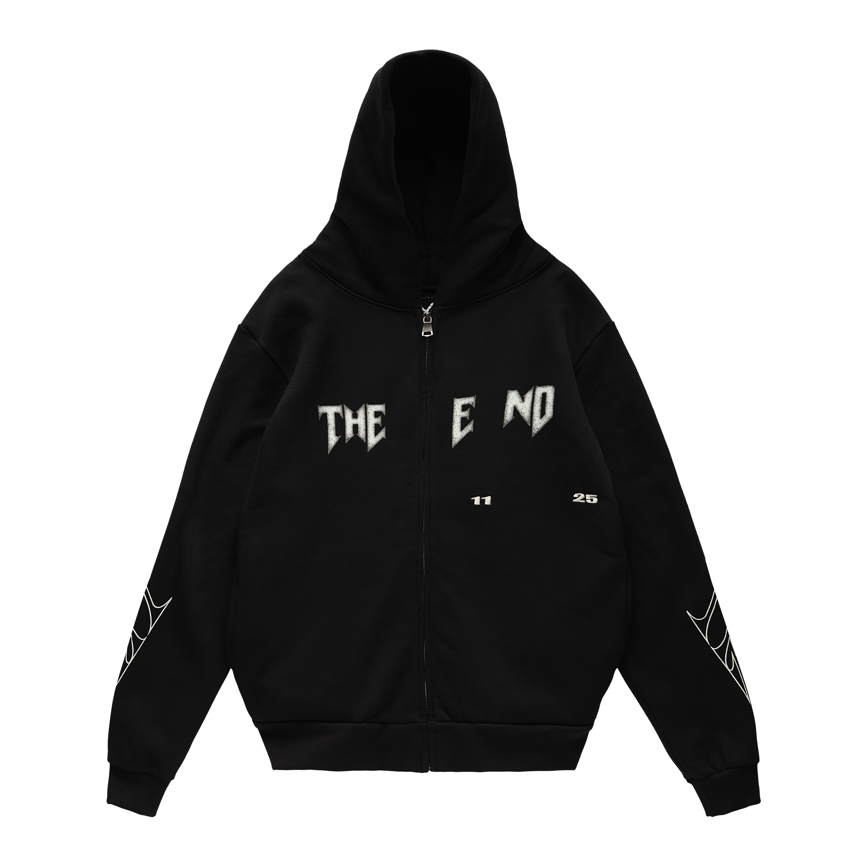 The End Heavyweight Zip Hoodie Front