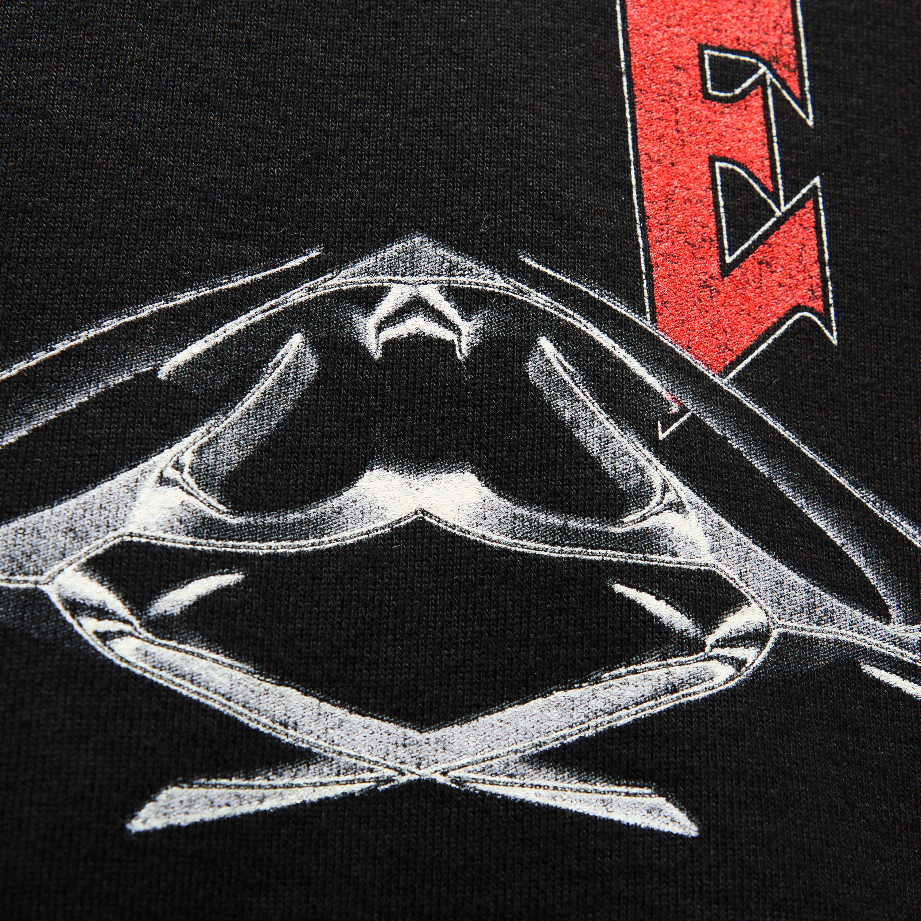 The End Heavyweight Pullover Hoodie Detail 1