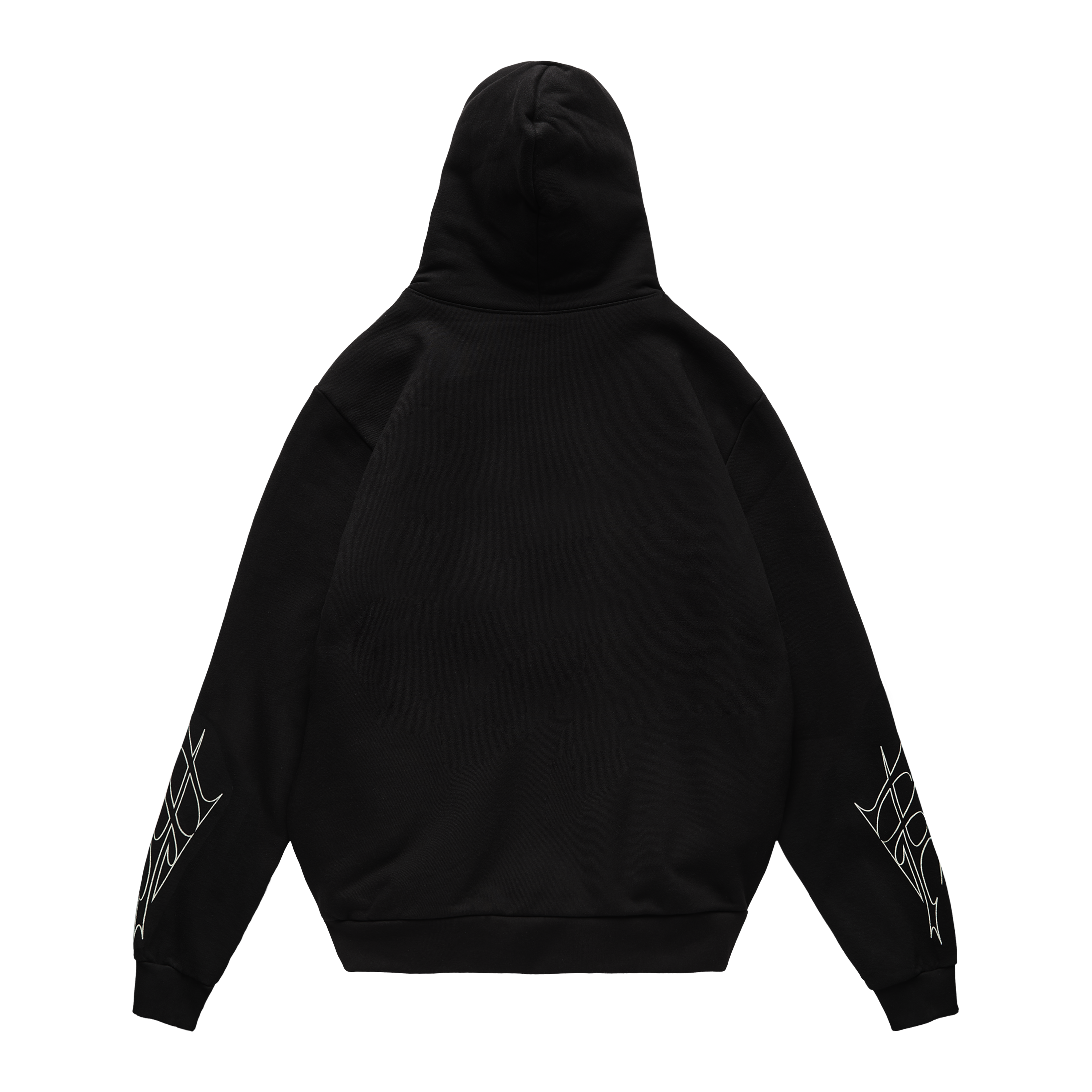 The End Heavyweight Pullover Hoodie Back