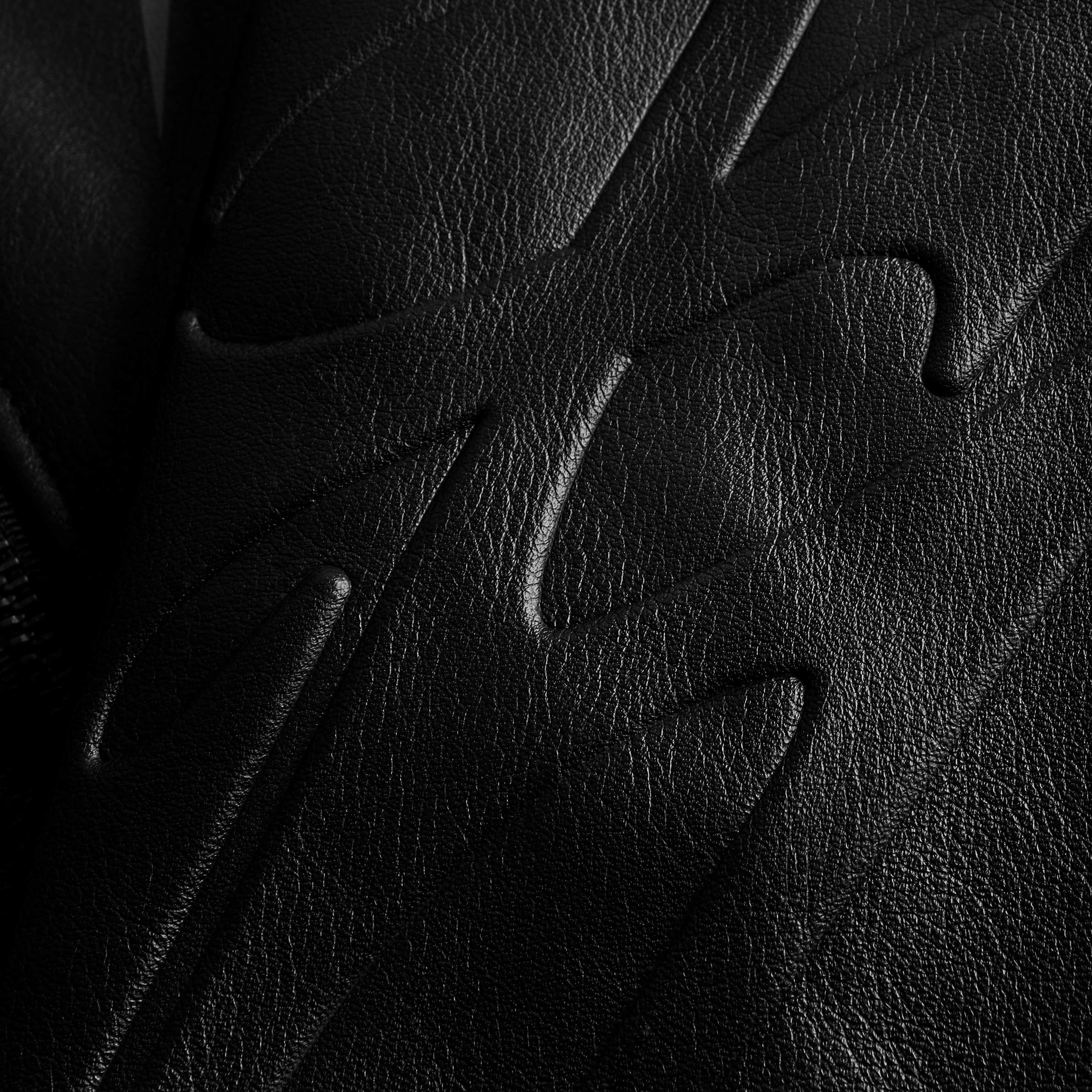 Runaway Hooded Leather Jacket Detail 2