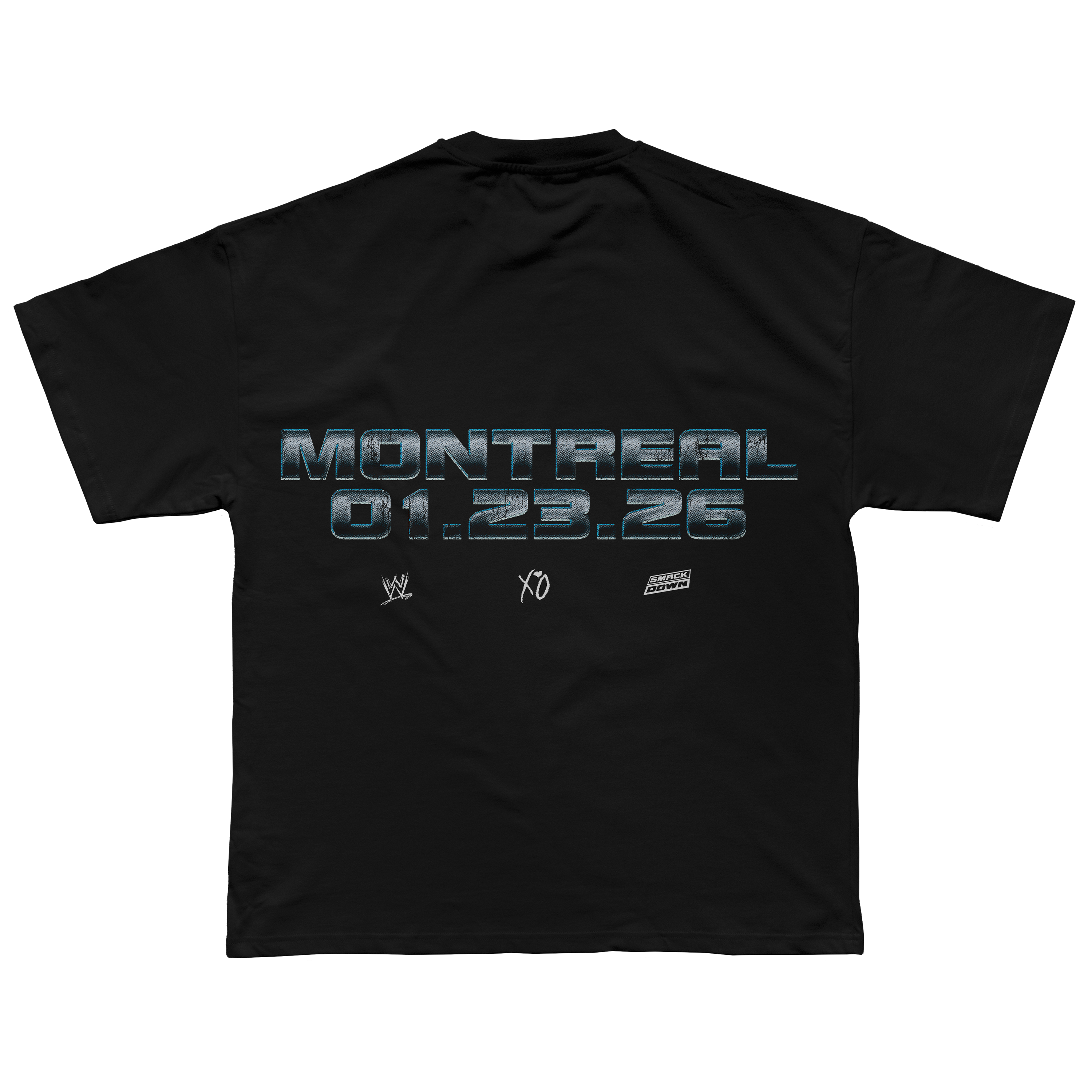 WWE X XO SMACKDOWN TEE Back