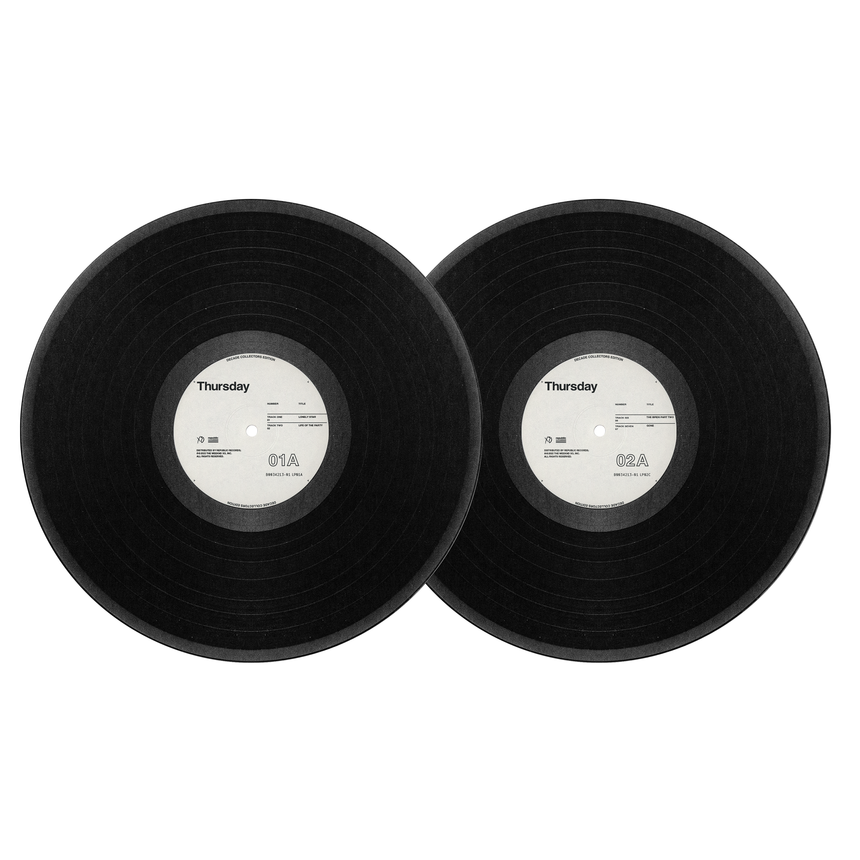 THURSDAY 10-YEAR ORIGINAL EDITION 2LP VINYL
