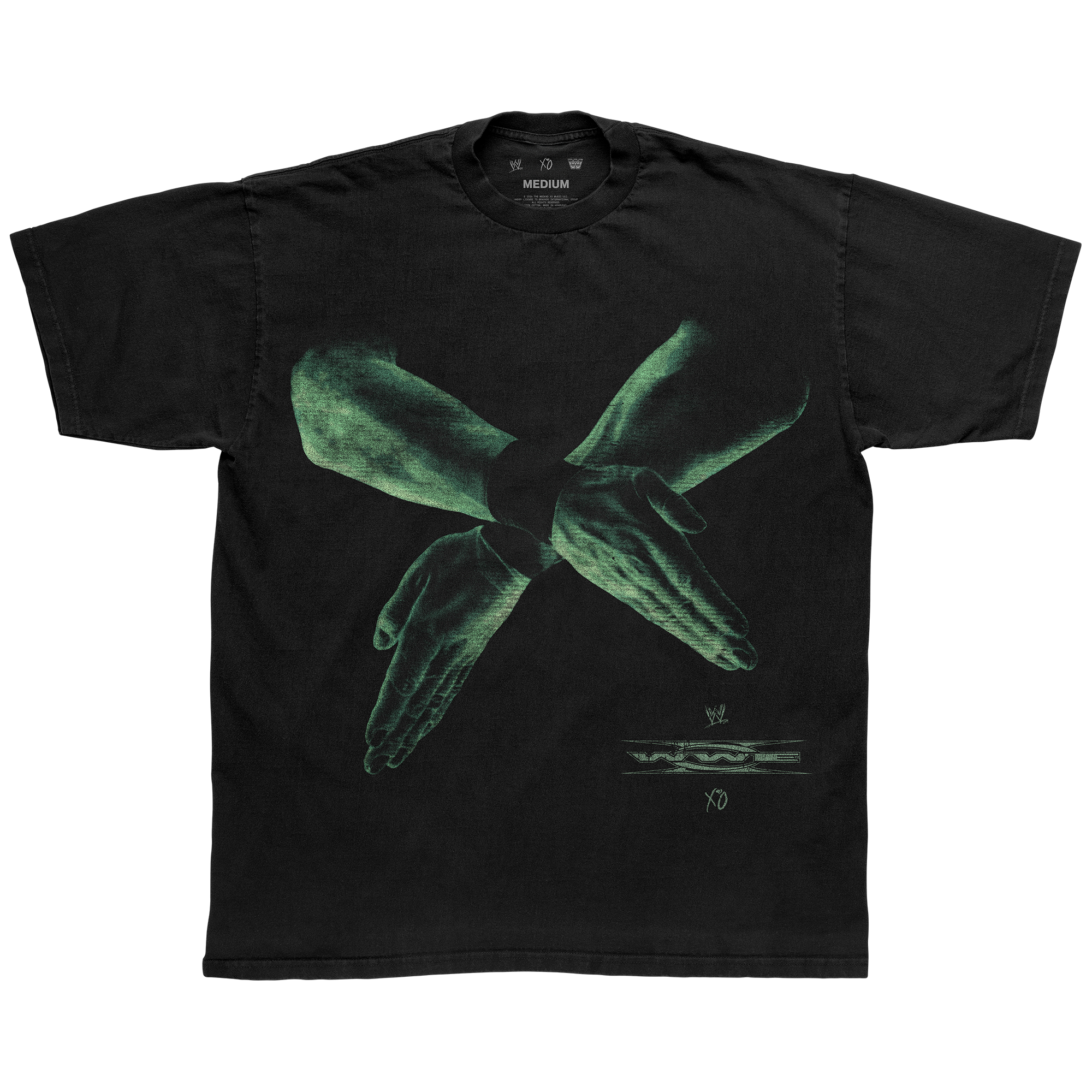 WWE x XO DX TEE FRONT