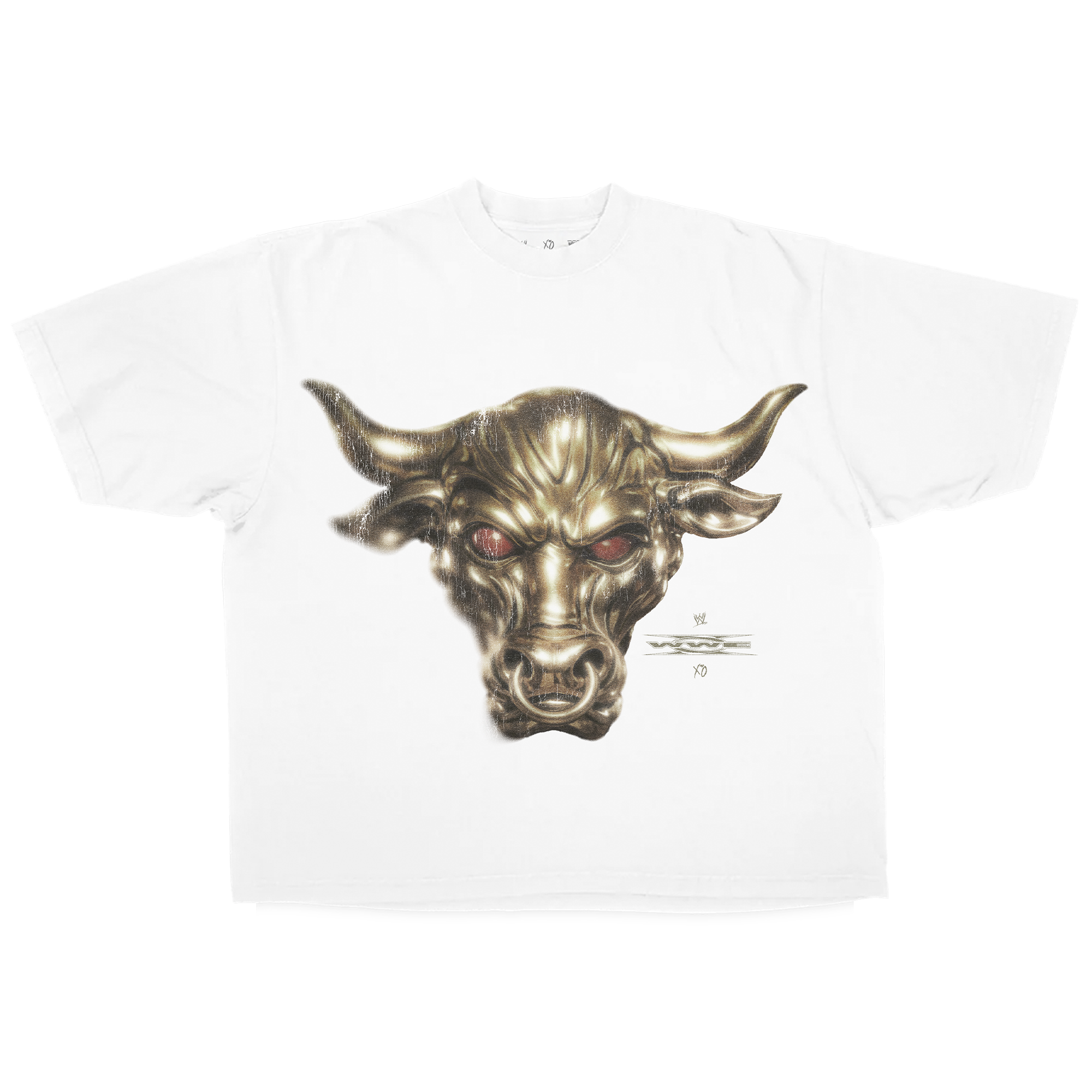 WWE x XO THE ROCK TEE FRONT