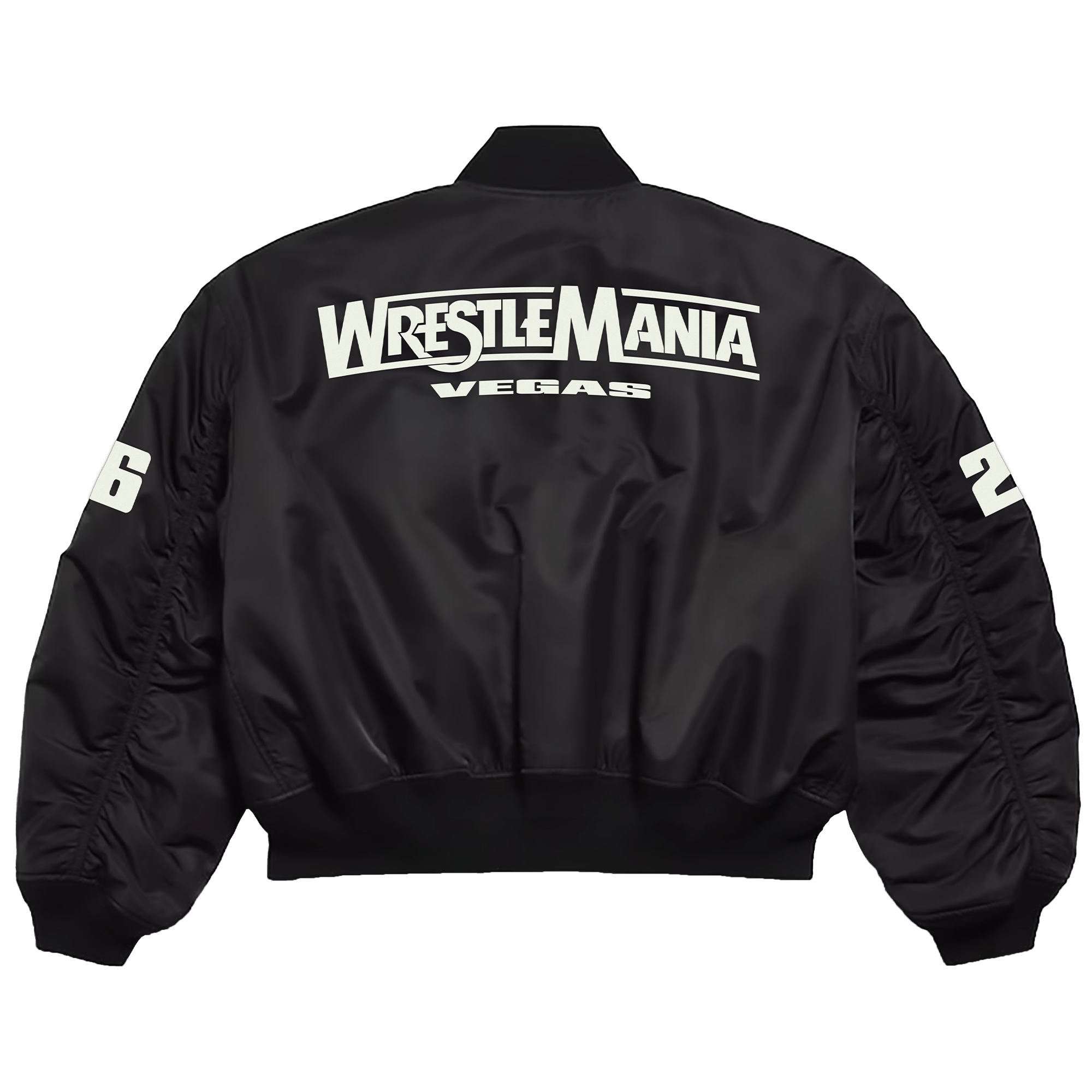 WWE x XO BOMBER JACKET BACK
