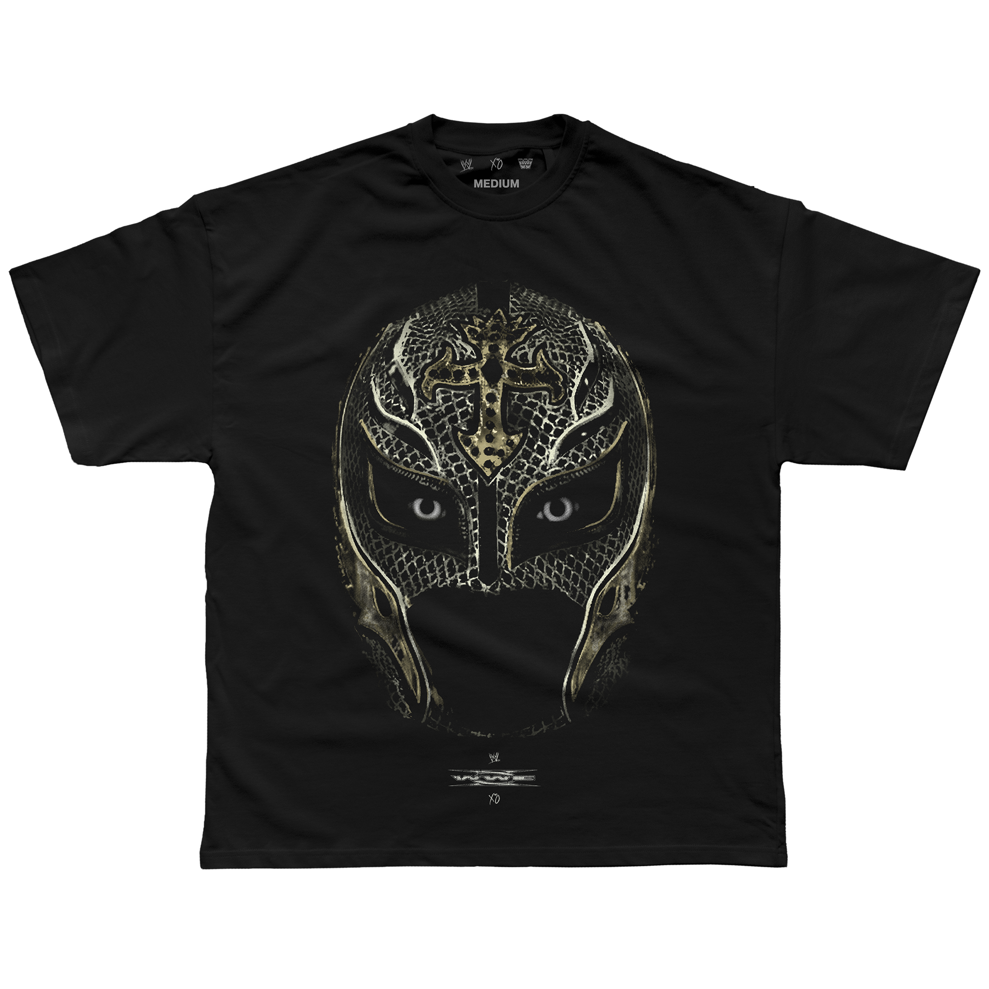 WWE x XO REY MYSTERIO TEE FRONT