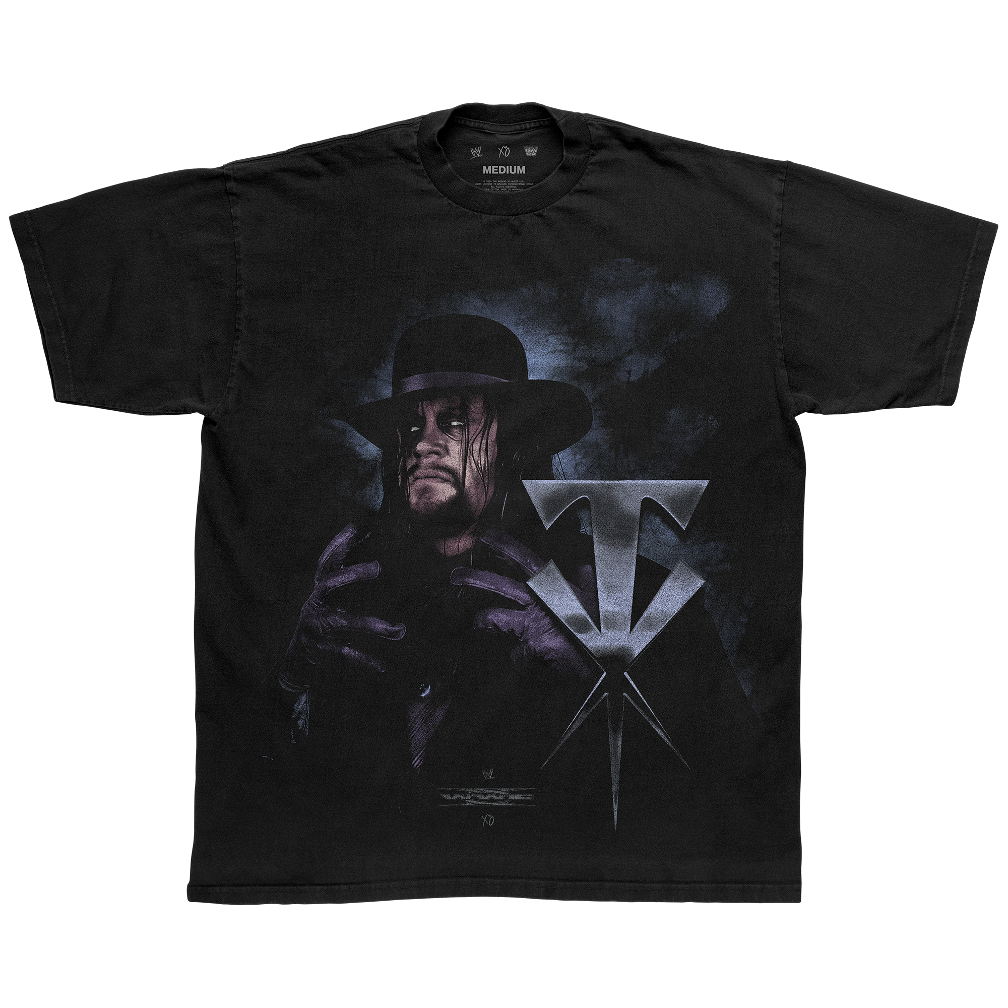 WWE x XO UNDERTAKER TEE FRONT