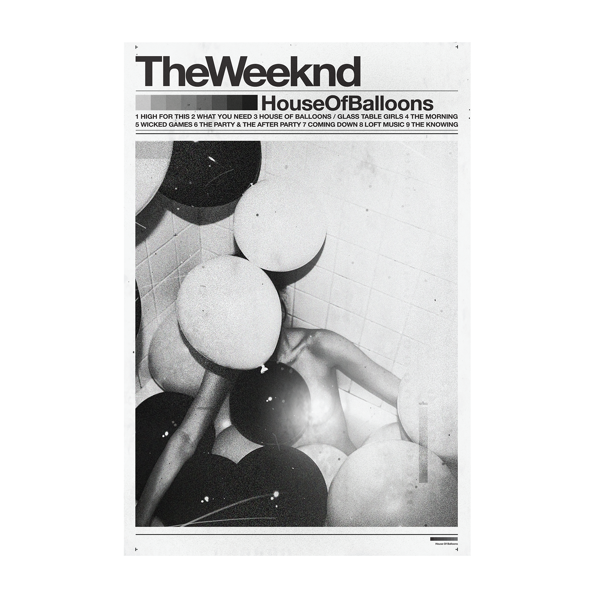 HOUSE OF BALLOONS POSTER