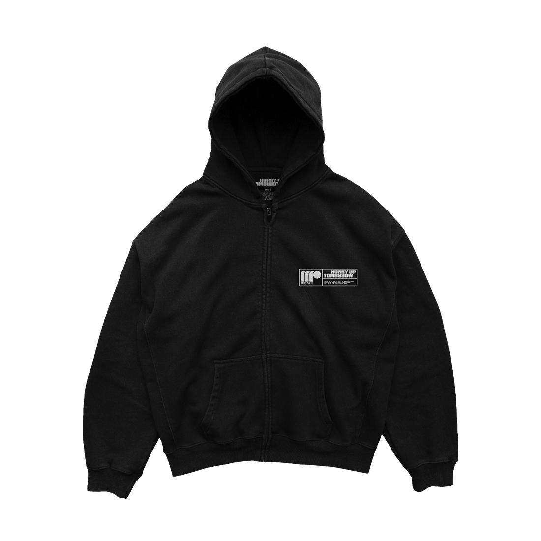 RED TERROR ZIP HOODIE FRONT